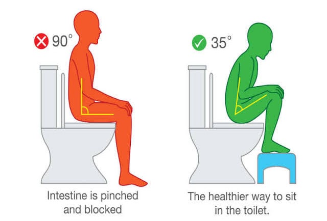 potty training position